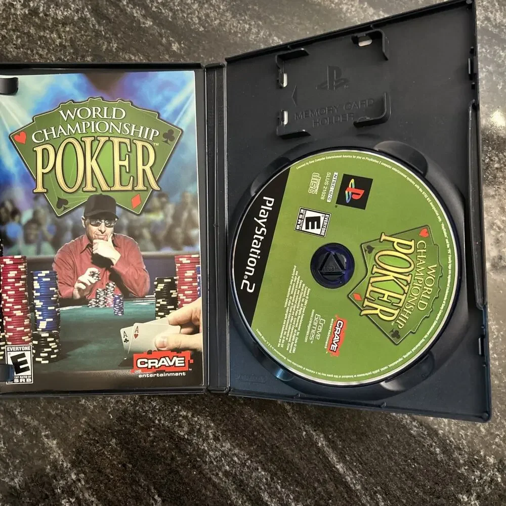 LOT of 4 Sony PlayStation 2/PS2 Games Thrillville American Chopper Poker Golf